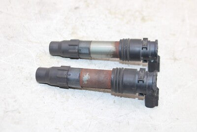13-17 KAWASAKI NINJA 300 EX300B ABS OEM IGNITION COILS COIL SPARK PLUG CAPS