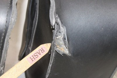 2007 HONDA SHADOW VLX 600 VT600CD DELUXE OEM SIDE CARGO LUGGAGE SADDLEBAG PAIR