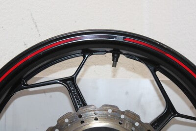 14 KAWASAKI NINJA 300 EX300B ABS OEM REAR BACK WHEEL RIM