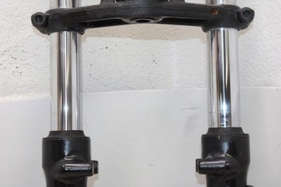 2001 BUELL BLAST P3 OEM COMPLETE FRONT END FORKS SUSPENSION TRIPLE TREE