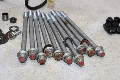 2001 KAWASAKI ZRX1200 OEM ENGINE MOUNTING BOLTS HARDWARE MOTOR SCREWS