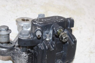 1987 HONDA CBR600F OEM REAR BACK BRAKE CALIPER W MOUNT BRACKET