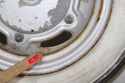 2009 GENUINE SCOOTER BUDDY 125 OEM REAR BACK WHEEL RIM W TIRE