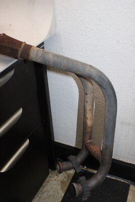 1993 SUZUKI GS500E OEM FULL EXHAUST SYSTEM HEADERS PIPE MUFFLER