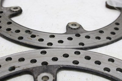 2008 BMW K1200S OEM FRONT LEFT RIGHT BRAKE ROTORS DISCS