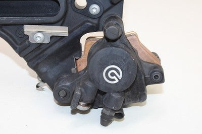 2010 BMW S1000RR OEM REAR BACK BRAKE CALIPER W MOUNT BRACKET