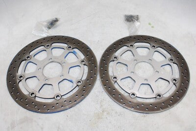 97-98 SUZUKI GSXR600 OEM FRONT LEFT RIGHT BRAKE ROTORS DISCS