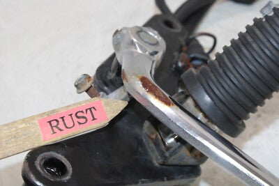 96-09 KAWASAKI VULCAN 500 EN500C LTD OEM RIGHT FRONT FOOT REST PEG W BRAKE PEDAL