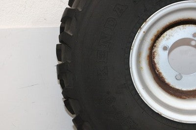 1997 HONDA FOURTRAX 300 TRX300FW 4X4 OEM LEFT REAR WHEEL RIM W TIRE