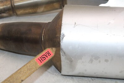 2005 DUCATI MONSTER 620 OEM EXHAUST PIPE MUFFLER SLIP ON CAN SILENCER PAIR