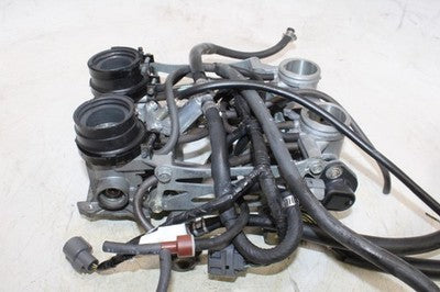 2002 HONDA INTERCEPTOR 800 VFR800A ABS OEM MAIN FUEL INJECTORS / THROTTLE BODIES