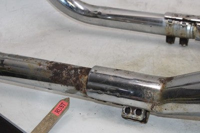 1984 HONDA SHADOW 700 VT700C OEM FULL EXHAUST SYSTEM