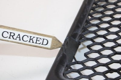 04-09 HONDA SHADOW AERO 750 VT750C OEM RADIATOR GRILLE GRILL SHIELD GUARD