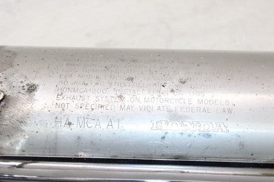 06-08 HONDA GOLDWING 1800 GL1800 OEM EXHAUST PIPE PAIR