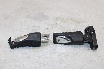1991 KAWASAKI NINJA 500 OEM FRONT FOOT RESTS PEGS STEPS SET PAIR