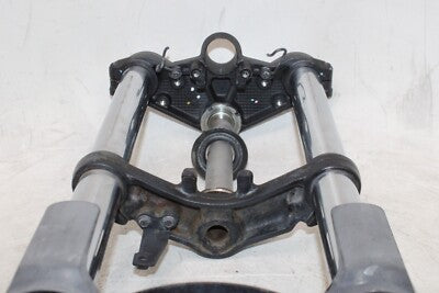 2013 KAWASAKI NINJA 300 OEM COMPLETE FRONT END FORKS SUSPENSION TRIPLE TREE