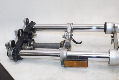 1993 SUZUKI GS500E OEM COMPLETE FRONT END FORKS SUSPENSION TRIPLE TREE