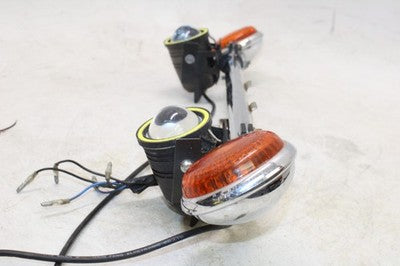 2002 YAMAHA ROAD STAR XV1600A OEM FRONT LEFT RIGHT TURN SIGNALS W BAR