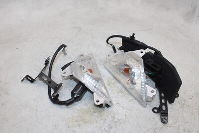 18-23 KAWASAKI NINJA 400 OEM FRONT LEFT RIGHT TURN SIGNALS LIGHT INDICATORS