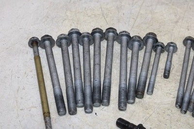 13-17 KAWASAKI NINJA 300 EX300A OEM MISC ENGINE MOUNTING BOLTS HARDWARE SCREWS