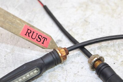 2015 KAWASAKI NINJA EX300B ABS FRONT LEFT RIGHT TURN SIGNALS LIGHT INDICATORS