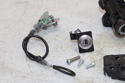 18-23 KAWASAKI NINJA 400 OEM IGNITION LOCK KEY SET W/ GAS CAP AND SEAT LOCK