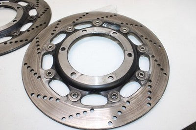 1997 TRIUMPH TROPHY 900 OEM FRONT LEFT RIGHT BRAKE ROTORS DISCS