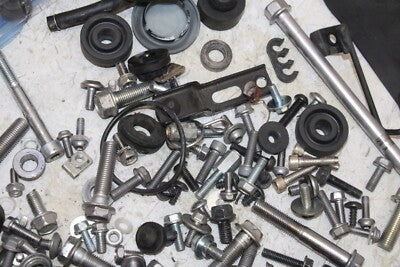 2023 KAWASAKI NINJA 400 OEM ENGINE MOUNTING BOLTS HARDWARE MOTOR SCREWS