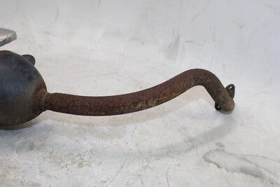 2009 GENUINE SCOOTER BUDDY 125 OEM EXHAUST PIPE MUFFLER SLIP ON CAN SILENCER