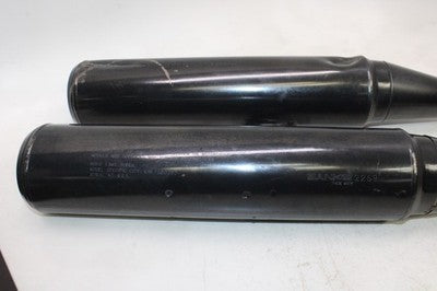 92-05 KAWASAKI NINJA 250R EX250F OEM EXHAUST PIPE MUFFLER SLIP ON CAN PAIR