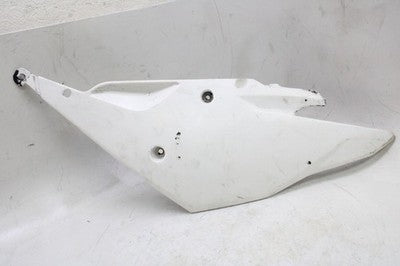 08-10 BMW G450X OEM LEFT REAR BACK SIDE NUMBER PLATE FAIRING COWL COVER