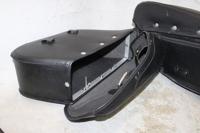 2007 HONDA SHADOW VLX 600 VT600CD DELUXE OEM SIDE CARGO LUGGAGE SADDLEBAG PAIR