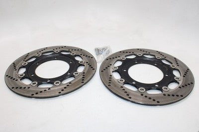 1997 TRIUMPH TROPHY 900 OEM FRONT LEFT RIGHT BRAKE ROTORS DISCS