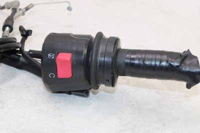 2011 KAWASAKI VERSYS 650 KLE650CF OEM RIGHT CLIP ON HANDLE KILL OFF START SWITCH