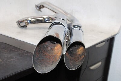 04-07 KAWASAKI VULCAN 2000 VN2000A OEM COMPLETE EXHAUST SYSTEM MUFFLER HEADER