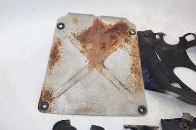 1990 SUZUKI QUADRUNNER 4WD LT4WD OEM MISC PLASTIC COVERS BRACKETS