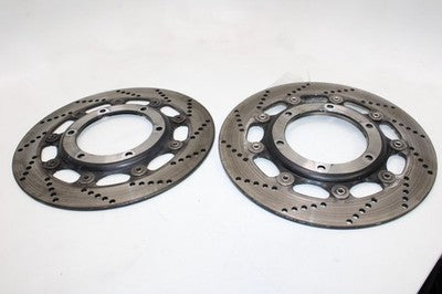 1997 TRIUMPH TROPHY 900 OEM FRONT LEFT RIGHT BRAKE ROTORS DISCS