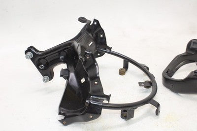 01-04 BMW F650GS DAKAR OEM UPPER FAIRING MIRROR GAUGES STAY W BRACKET