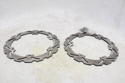 2016 HONDA CBR650F OEM FRONT LEFT RIGHT BRAKE ROTORS DISCS