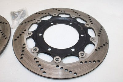 1997 TRIUMPH TROPHY 900 OEM FRONT LEFT RIGHT BRAKE ROTORS DISCS