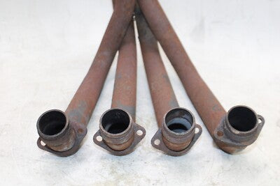 91-92 KAWASAKI NINJA ZX7 ZX750J OEM EXHAUST HEADER PIPES MANIFOLD