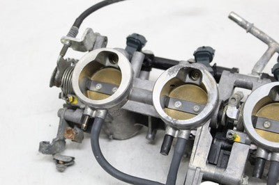 07-08 KAWASAKI NINJA ZX6R OEM MAIN FUEL INJECTORS / THROTTLE BODIES
