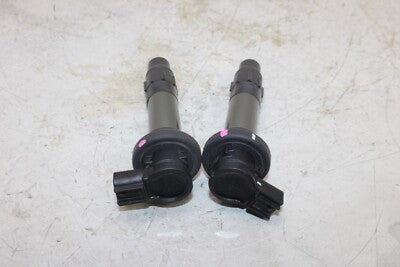 18-23 KAWASAKI NINJA 400 OEM IGNITION COILS COIL SPARK PLUG CAPS