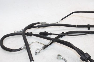13-16 KAWASAKI NINJA 650 EX650F OEM FRONT REAR BACK ABS HOSE SET LINES HOSES
