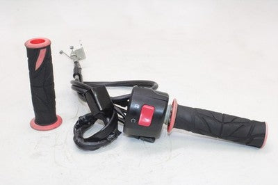 2019 KAWASAKI NINJA 400 EX400 OEM RIGHT CLIP ON HANDLE SWITCH W GRIP PAIR