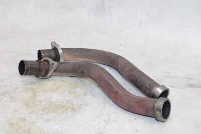 02-09 HONDA INTERCEPTOR 800 VFR800A ABS OEM EXHAUST MIDPIPE MID MIDDLE PIPE PAIR