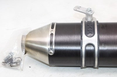 2007 Kawasaki KLR650 EXHAUST PIPE MUFFLER SLIP ON CAN SILENCER LEXX