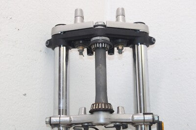 1993 SUZUKI GS500E OEM COMPLETE FRONT END FORKS SUSPENSION TRIPLE TREE