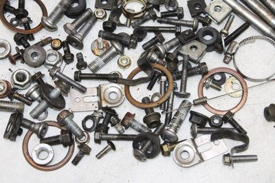 2002 KAWASAKI NINJA ZX6R ZX600J OEM ENGINE MOUNTING BOLTS HARDWARE MOTOR SCREWS