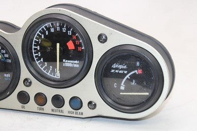 1995 KAWASAKI NINJA ZX6R ZX600F OEM SPEEDO TACH GAUGES CLUSTER SPEEDOMETER